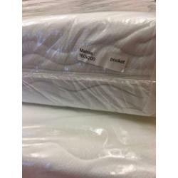 160x200 pocketmatras AANBIEDING- 70x200 80x200 90x210 matras