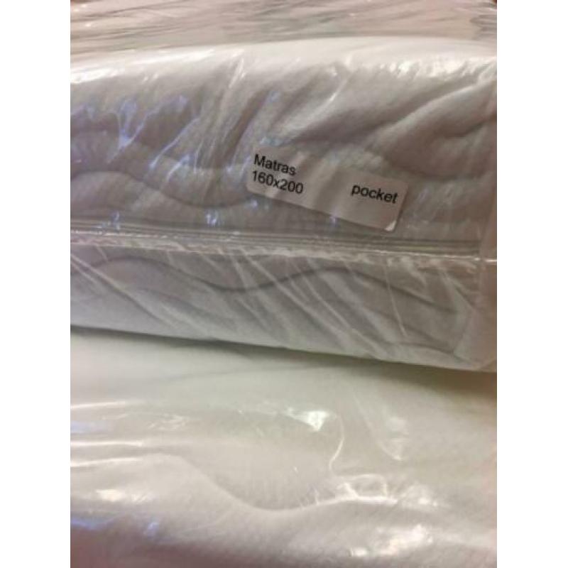160x200 pocketmatras AANBIEDING- 70x200 80x200 90x210 matras