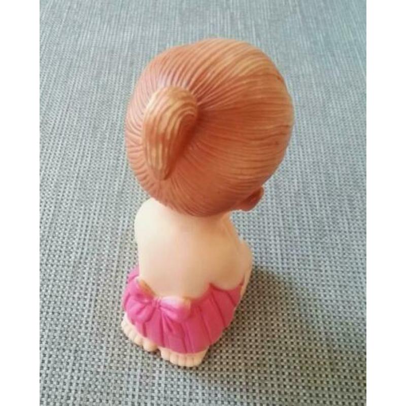 Popje van rubber Meisje in gebed