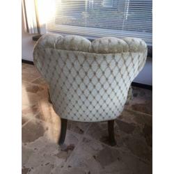 Antieke vintage stoel fauteuil