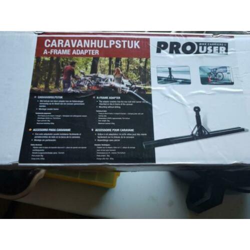 Pro user, caravan hulpstuk. Max.65kg