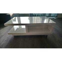 hoogglans witte salontafel