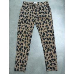 ESSENTIEL Antwerp broek panter luipaardprint maat 36