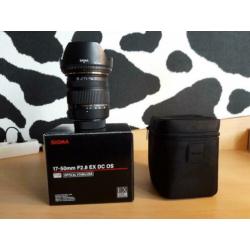Sigma 17-50mm F.2.8 EX DC OS voor Nikon