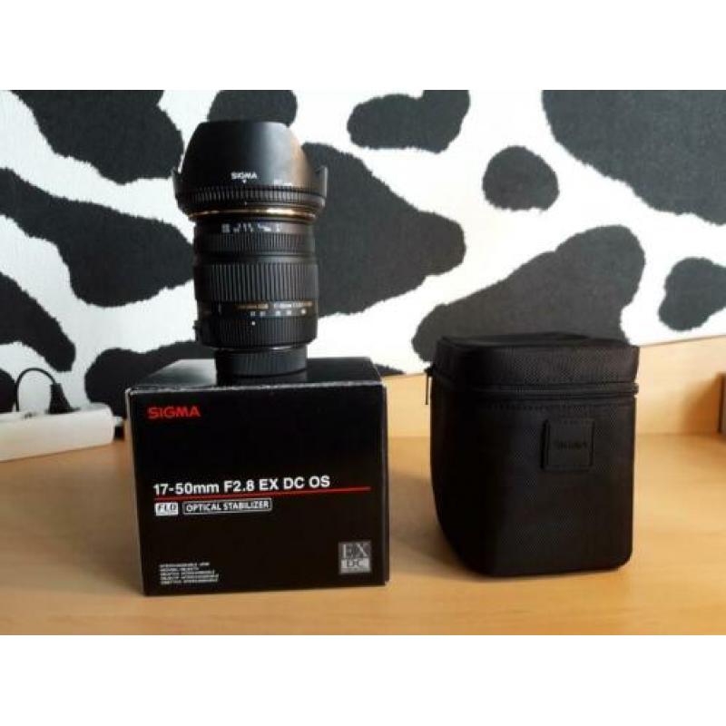 Sigma 17-50mm F.2.8 EX DC OS voor Nikon