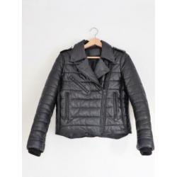 Alexander Wang x H&M bikerjas leren jas 36 zwart