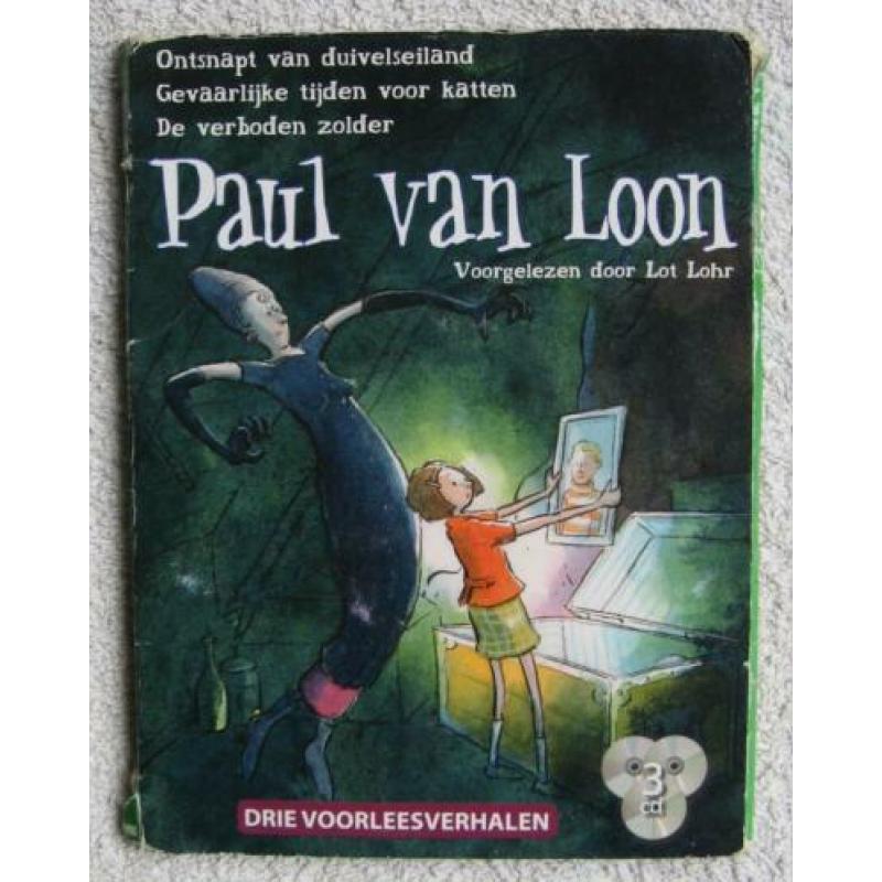 Paul van Loon luisterboeken: 1x 3 CD (verhalen) + 2x 2CD