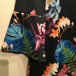 Tuniek Jurk Yoek NIEUW maat L (46-48) stretch A-lijn