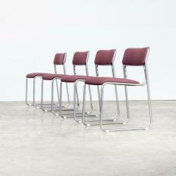 70s Vintage Design Stoel "SE09" - 't Spectrum set/4