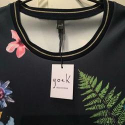 Tuniek Jurk Yoek NIEUW maat L (46-48) stretch A-lijn