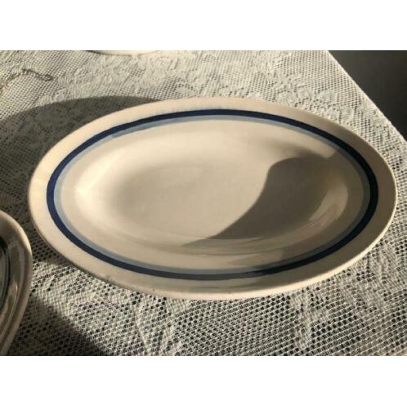 Franse zuurschaaltjes met blauw decor