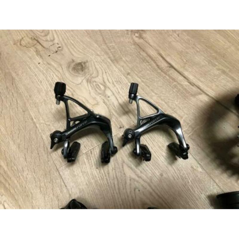 Sram Force groepset 2 x 11, velgrem, mechanisch, nieuwstaat