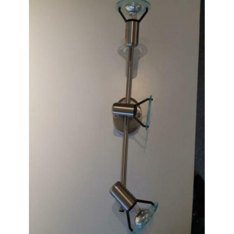 Plafond lamp met 3 lampjes/spots