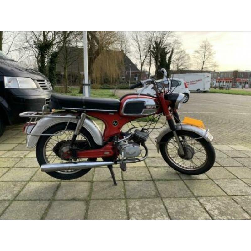 sparta 3v sport oldtimer loopt geen kenteken