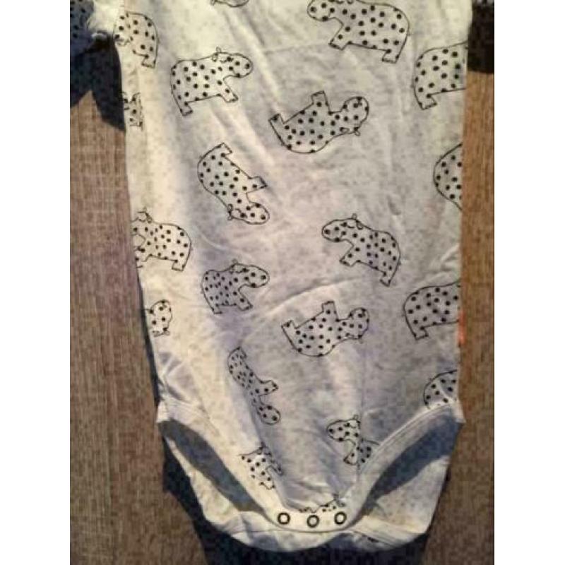 Organic baby romper, maat; 98/104