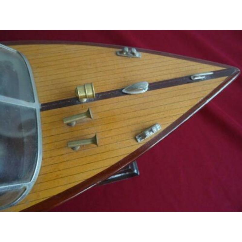 modelbouw speedboot 1930 houten motorboot boot schaalmodel