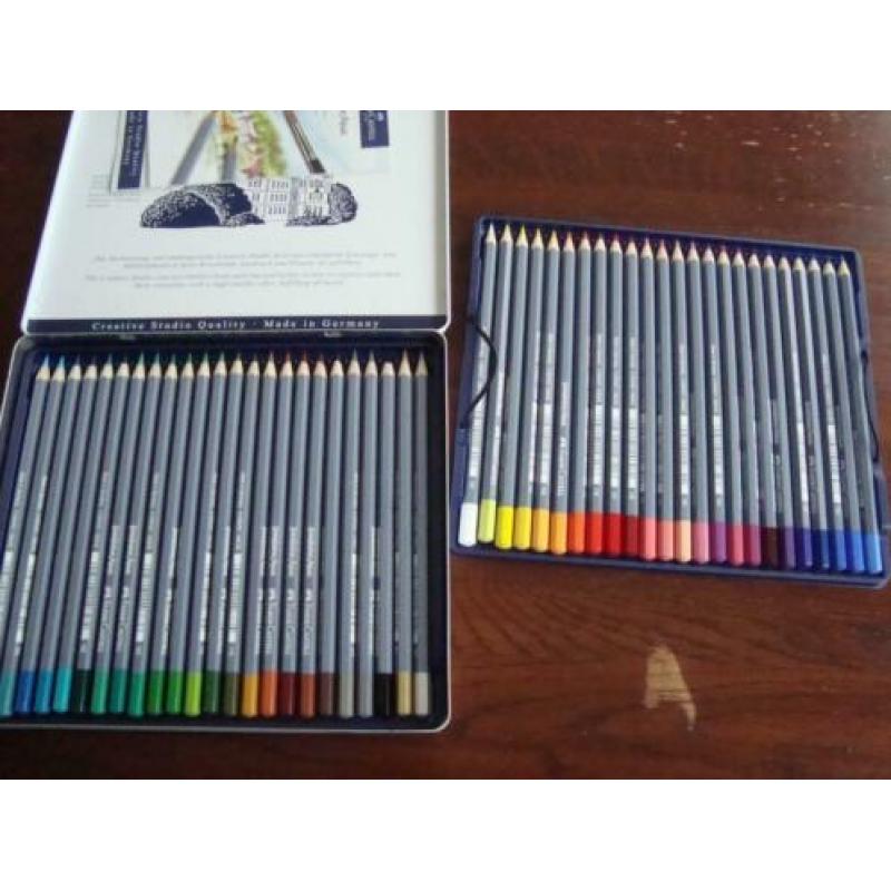 Faber Castell kleurpotloden, aquarelpotloden
