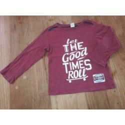 Sturdy longsleeve maat 110