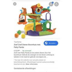 V tech zoef zoef, boerderij, boomhuis en extra dieren