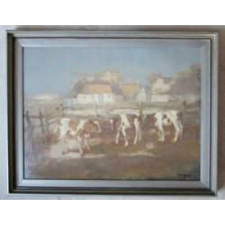 ====doek 60 x 80 cm====FEDOR VAN KREGTEN 1871-1937=====