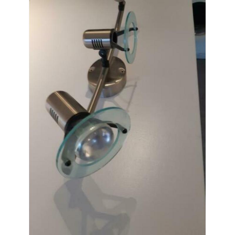 Plafond lamp met 3 lampjes/spots