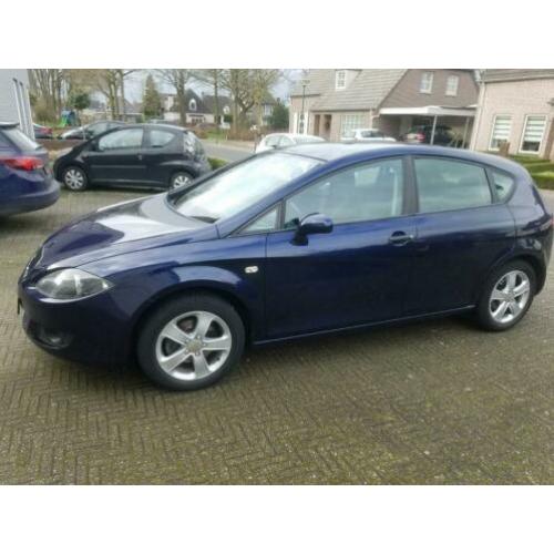Seat Leon 1.6 75KW 2008 Blauw + LPG G3 installatie