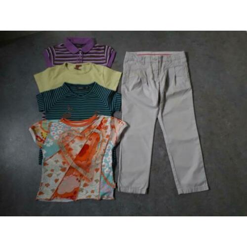 Pakket meisjes kleding 110-116