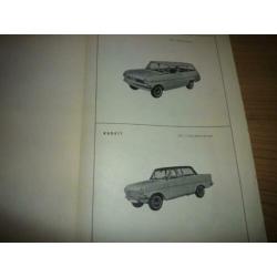 Opel Kadett A onderdelenboek Engels nr 407
