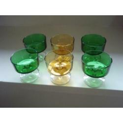 6 Luminarc Dessert Compote Ijscoupes Coupe Glas