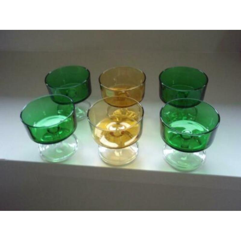 6 Luminarc Dessert Compote Ijscoupes Coupe Glas