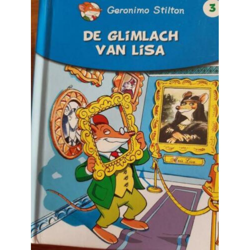 Geronimo Stilton ,4 deeltjes deel1 ,3, 5, 7