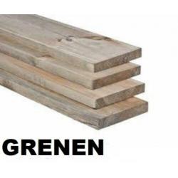 VLOEREN in massief GRENEN altijd 6,20 p/m2 excl. op voorraad