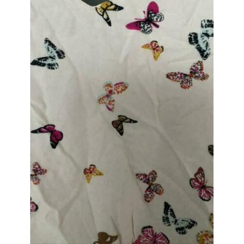 Only mouwloze vlinder top maat 36
