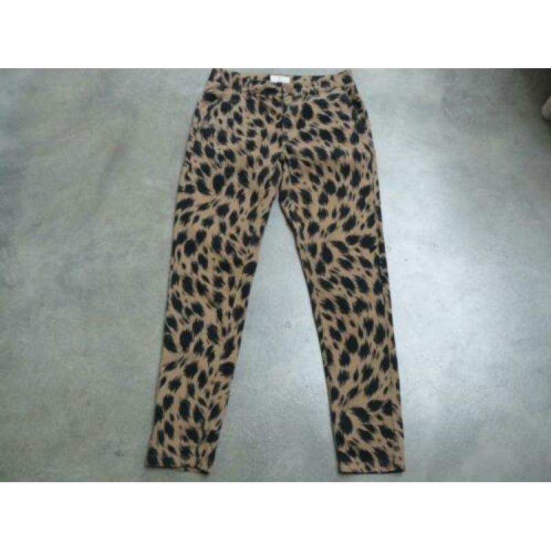 ESSENTIEL Antwerp broek panter luipaardprint maat 36