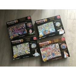 Wasgij puzzels (nr. 3, 16, 20 en 30)