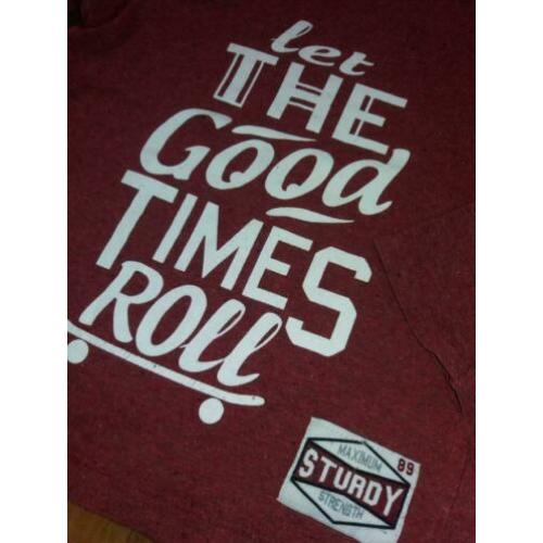 Sturdy longsleeve maat 110