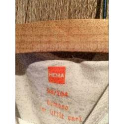 Organic baby romper, maat; 98/104