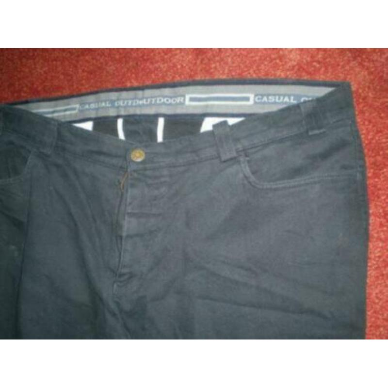 bijna als nieuw PITCHER outdoor donker blauw CHINO katoen L