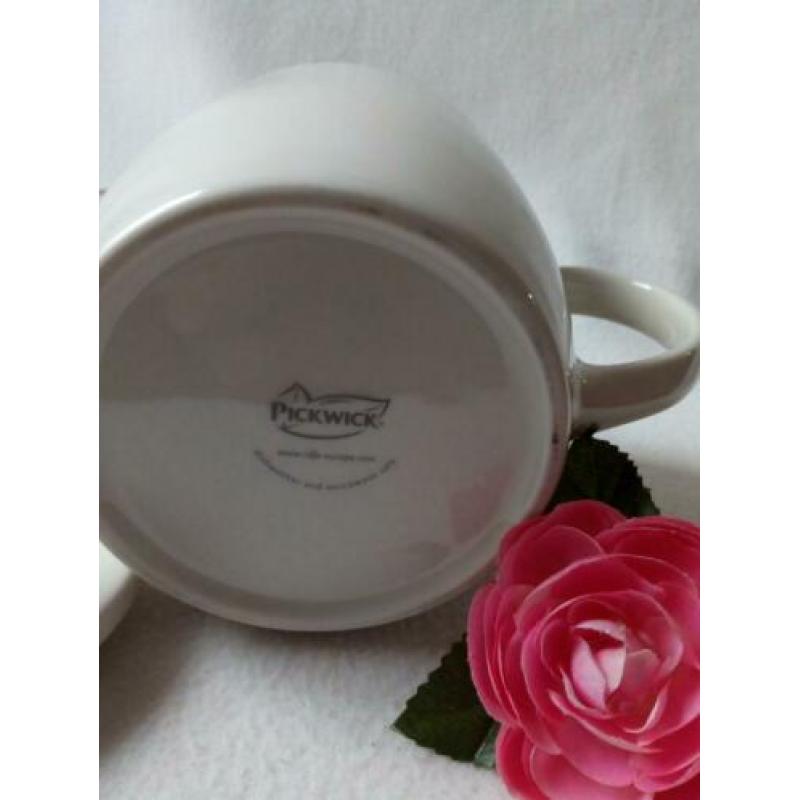 Nieuwe theepot Pickwick met rechaud.