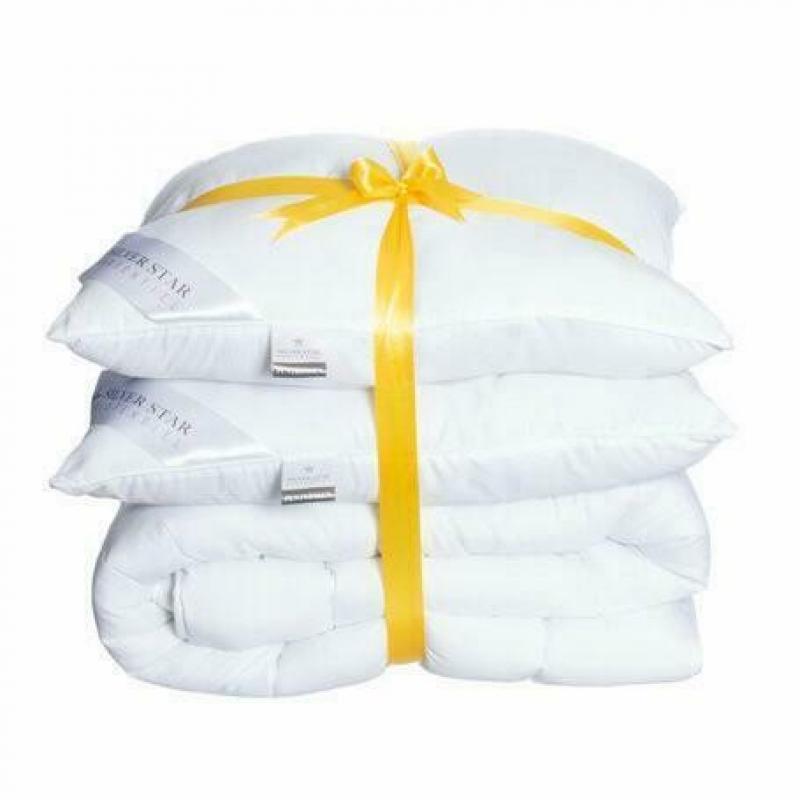 Zilverstar all season dekbed & kussens 2.00 x 2.00 Nieuw
