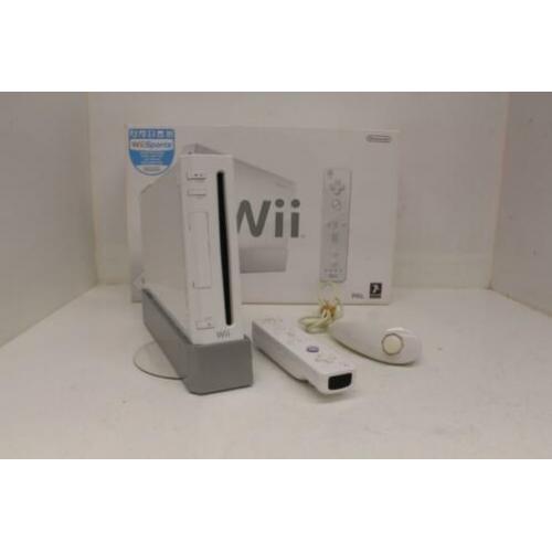 Nintendo Wii inclusief doos.