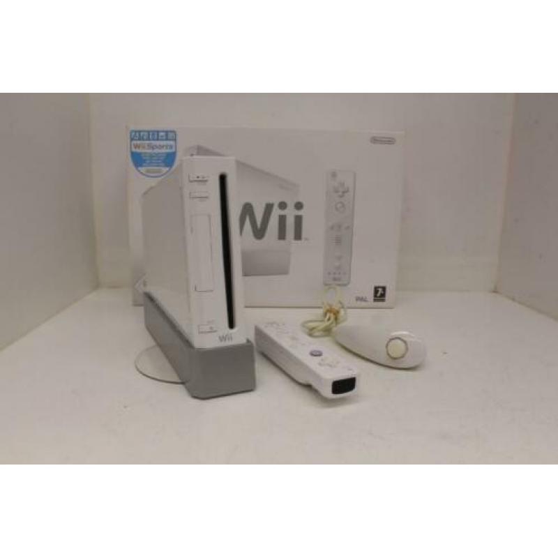 Nintendo Wii inclusief doos.