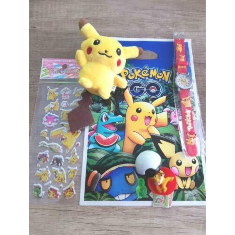 Gevulde giftbags o.a. Pokémon, Frozen etc.