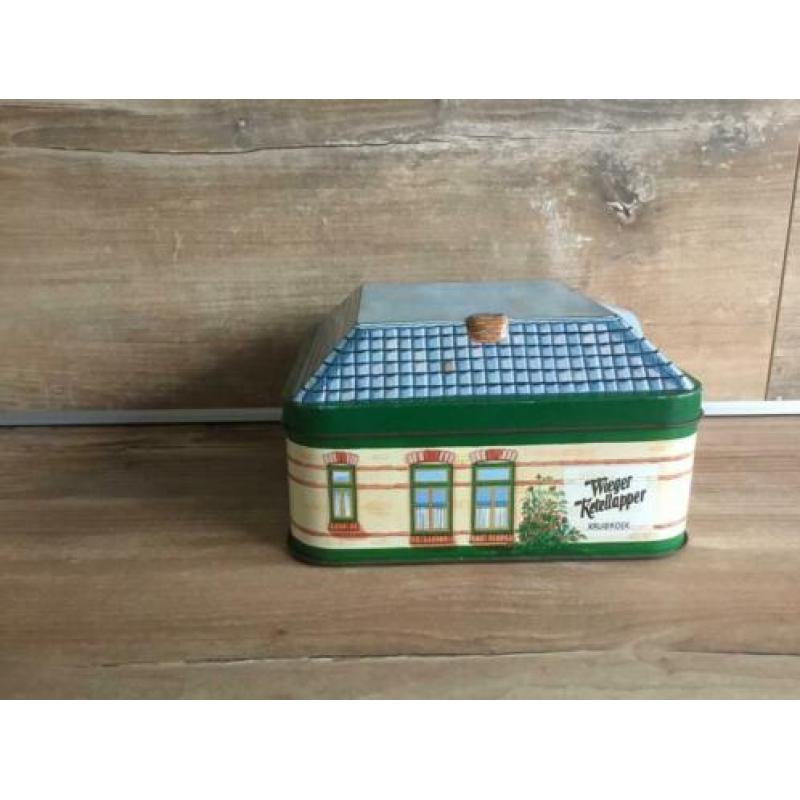 Huisblik Blikken huis groot wieger ketellaper kruidkoek blik
