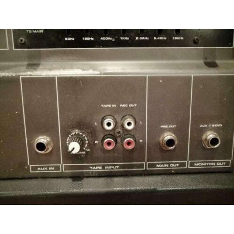 Samson mixer versterker xm410, 400 watt