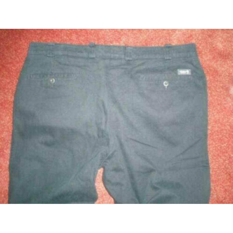 bijna als nieuw PITCHER outdoor donker blauw CHINO katoen L