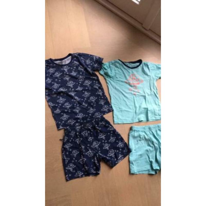 Pyjama jongens kinder pyjama zomer Hema 122/128 korte mouw