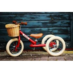 Nostalgische IJZEREN TRYBIKE driewieler - tweewieler 1-5 jr