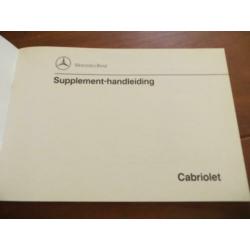 Nieuw instructieboek Mercedes 300 CE-24 Cabrio, W 124 Cabrio