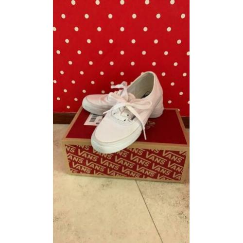Vans wit sneakers gymschoenen maat 31 zgan